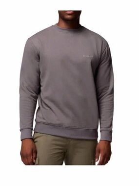 Columbia Men's Crewneck Sweatshirt City Gray Size XL